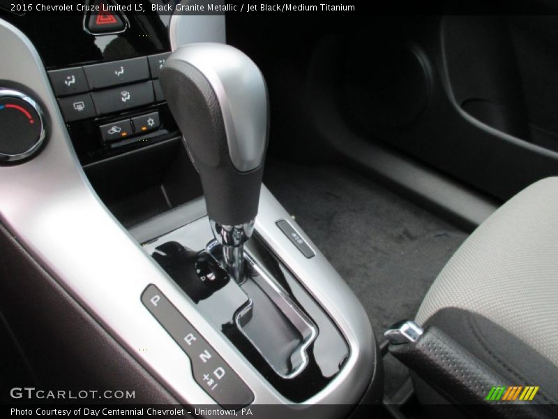 Black Granite Metallic / Jet Black/Medium Titanium 2016 Chevrolet Cruze Limited LS