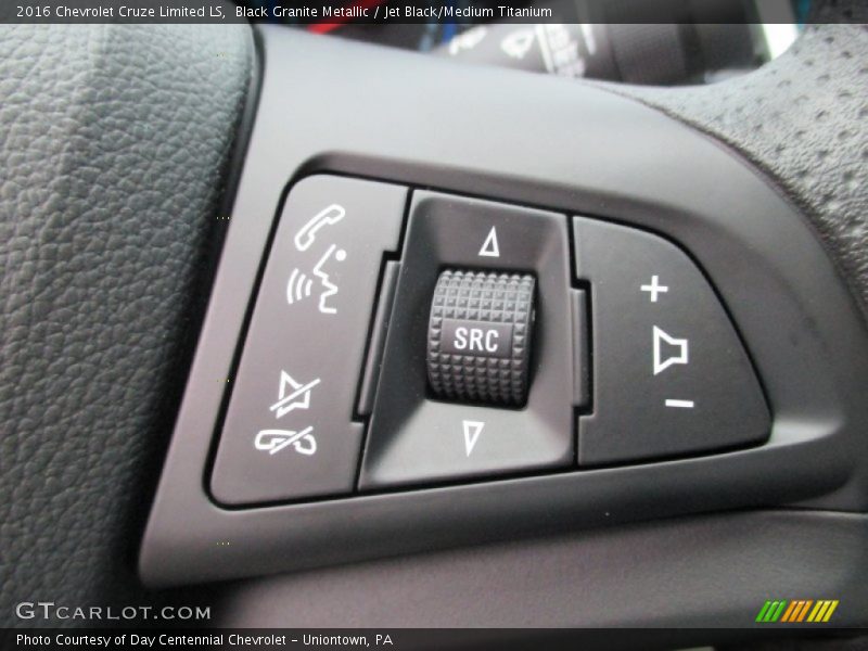 Black Granite Metallic / Jet Black/Medium Titanium 2016 Chevrolet Cruze Limited LS