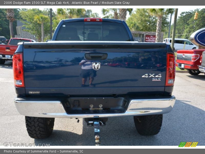 Atlantic Blue Pearl / Medium Slate Gray 2006 Dodge Ram 1500 SLT Mega Cab 4x4