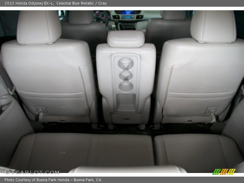 Celestial Blue Metallic / Gray 2013 Honda Odyssey EX-L