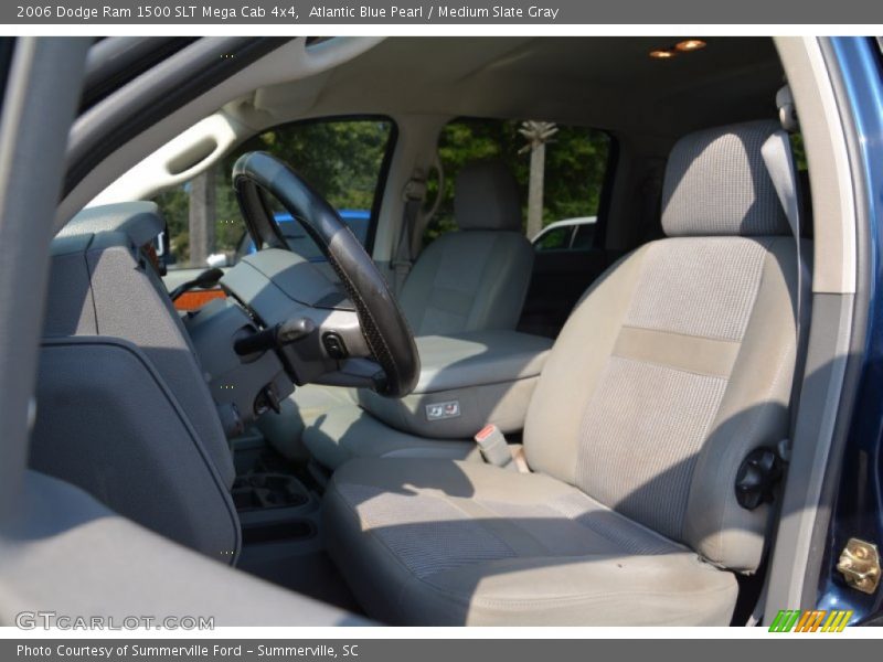 Atlantic Blue Pearl / Medium Slate Gray 2006 Dodge Ram 1500 SLT Mega Cab 4x4