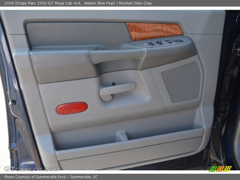 Atlantic Blue Pearl / Medium Slate Gray 2006 Dodge Ram 1500 SLT Mega Cab 4x4
