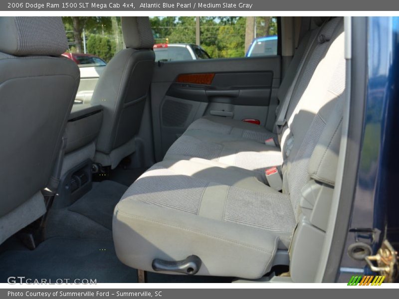 Atlantic Blue Pearl / Medium Slate Gray 2006 Dodge Ram 1500 SLT Mega Cab 4x4