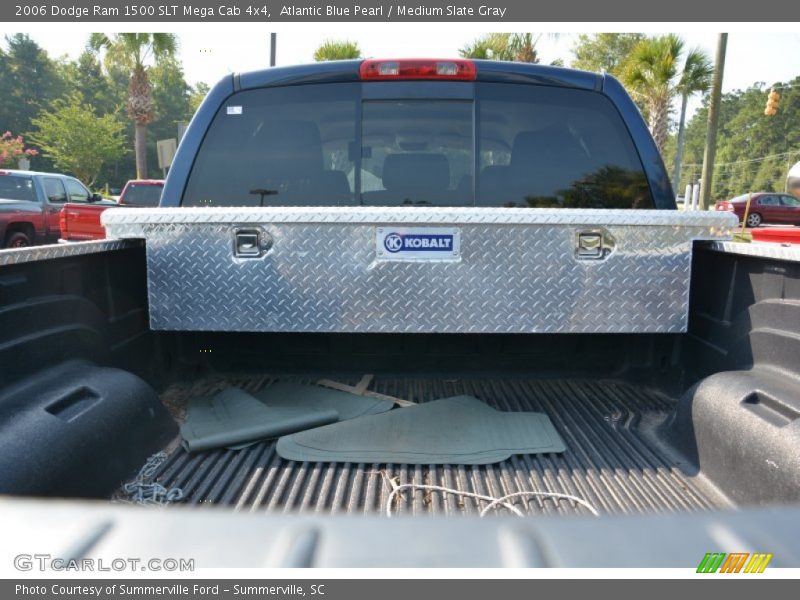 Atlantic Blue Pearl / Medium Slate Gray 2006 Dodge Ram 1500 SLT Mega Cab 4x4