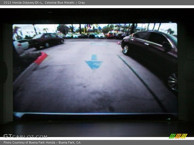 Celestial Blue Metallic / Gray 2013 Honda Odyssey EX-L