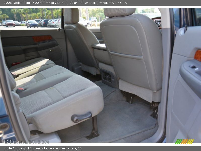 Atlantic Blue Pearl / Medium Slate Gray 2006 Dodge Ram 1500 SLT Mega Cab 4x4
