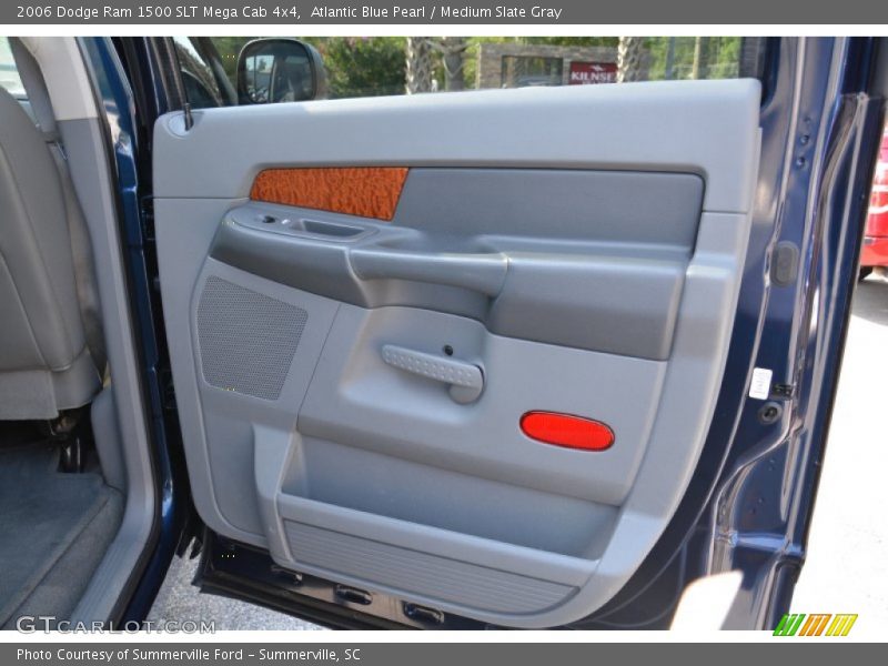 Atlantic Blue Pearl / Medium Slate Gray 2006 Dodge Ram 1500 SLT Mega Cab 4x4