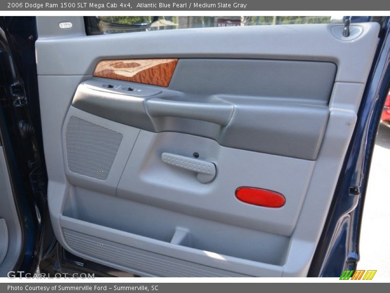 Atlantic Blue Pearl / Medium Slate Gray 2006 Dodge Ram 1500 SLT Mega Cab 4x4