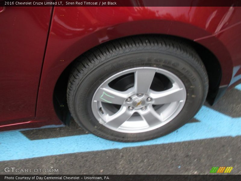 Siren Red Tintcoat / Jet Black 2016 Chevrolet Cruze Limited LT