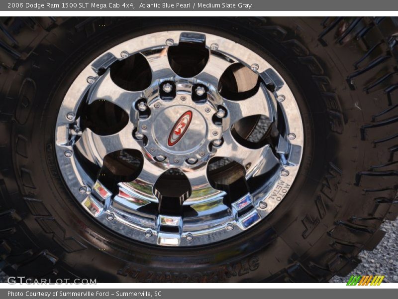 Atlantic Blue Pearl / Medium Slate Gray 2006 Dodge Ram 1500 SLT Mega Cab 4x4