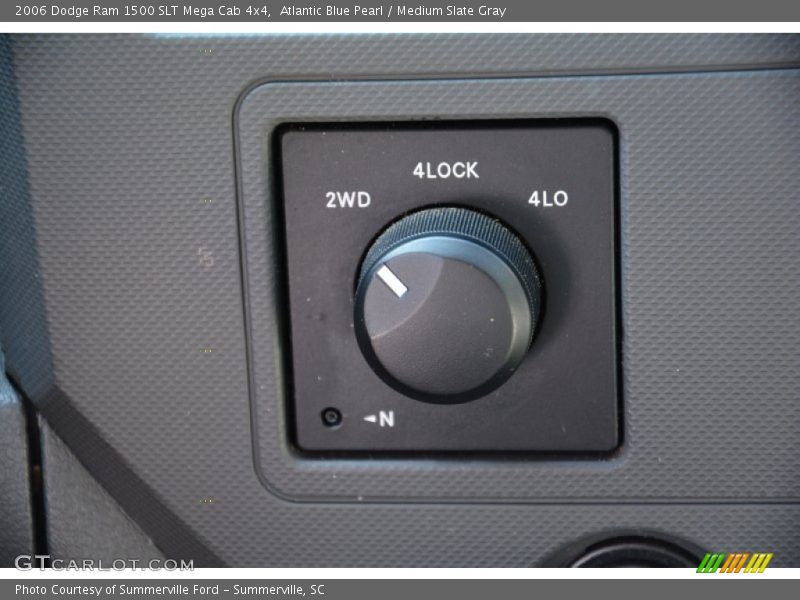Atlantic Blue Pearl / Medium Slate Gray 2006 Dodge Ram 1500 SLT Mega Cab 4x4