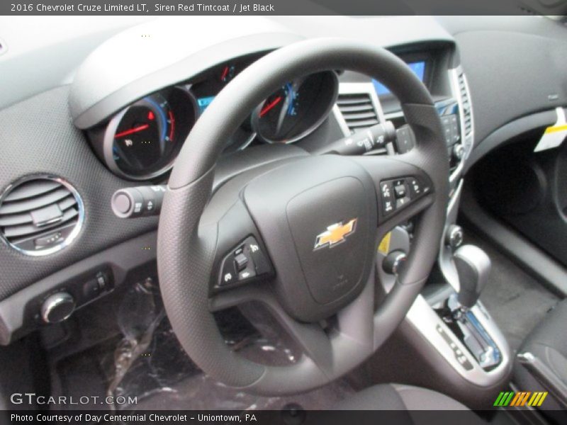 Siren Red Tintcoat / Jet Black 2016 Chevrolet Cruze Limited LT