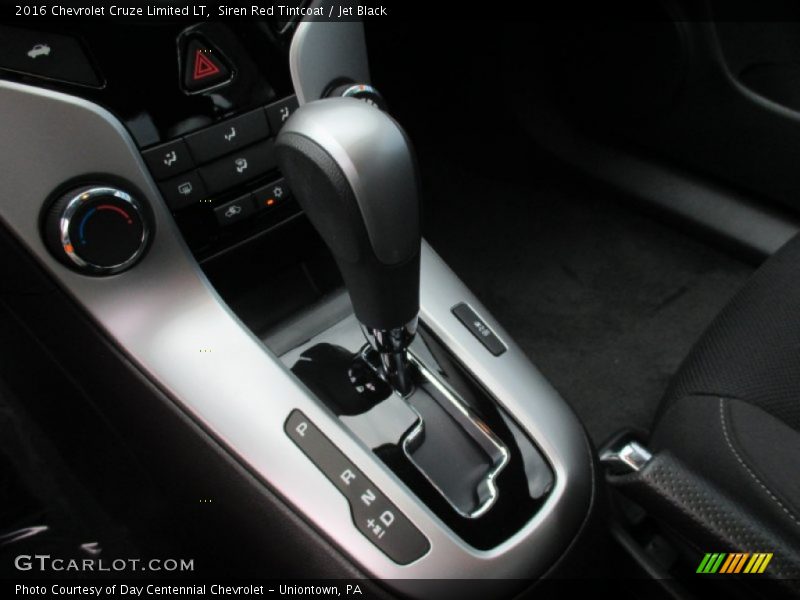 Siren Red Tintcoat / Jet Black 2016 Chevrolet Cruze Limited LT