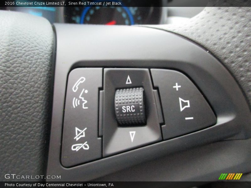 Siren Red Tintcoat / Jet Black 2016 Chevrolet Cruze Limited LT