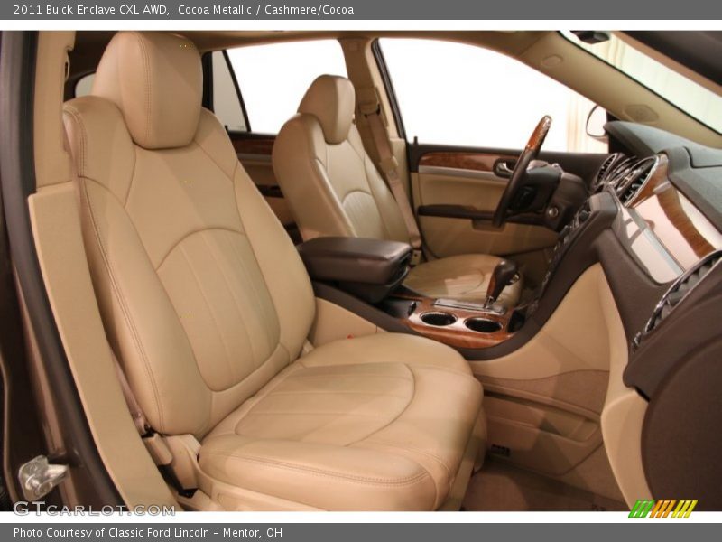 Cocoa Metallic / Cashmere/Cocoa 2011 Buick Enclave CXL AWD