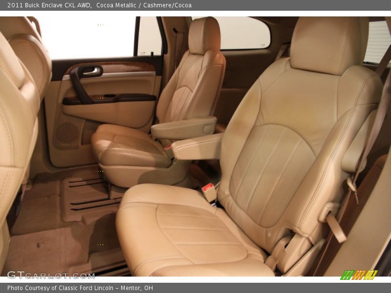 Cocoa Metallic / Cashmere/Cocoa 2011 Buick Enclave CXL AWD