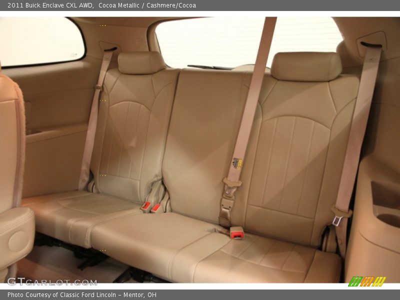 Cocoa Metallic / Cashmere/Cocoa 2011 Buick Enclave CXL AWD