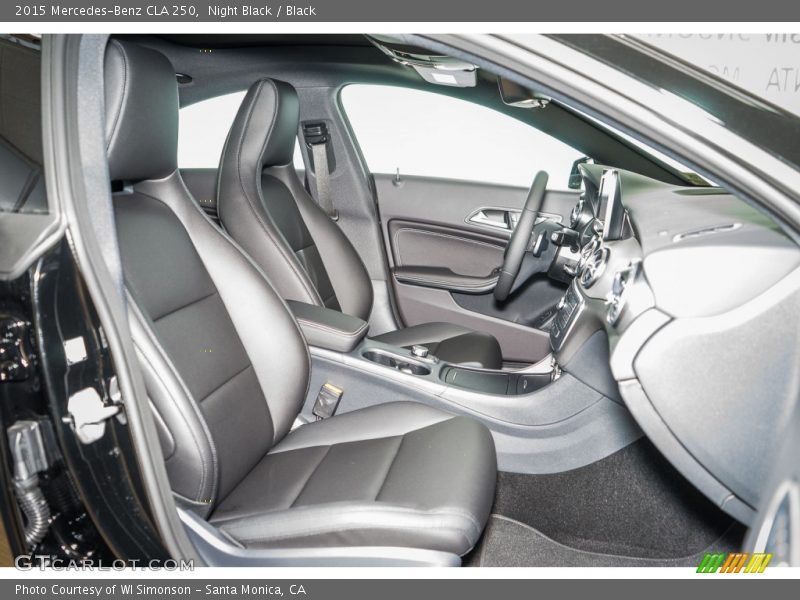 Night Black / Black 2015 Mercedes-Benz CLA 250