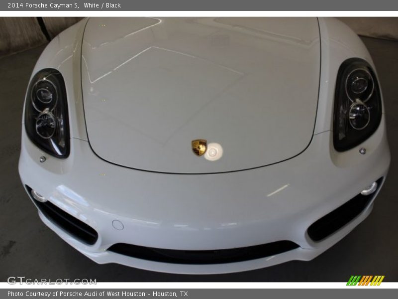 White / Black 2014 Porsche Cayman S