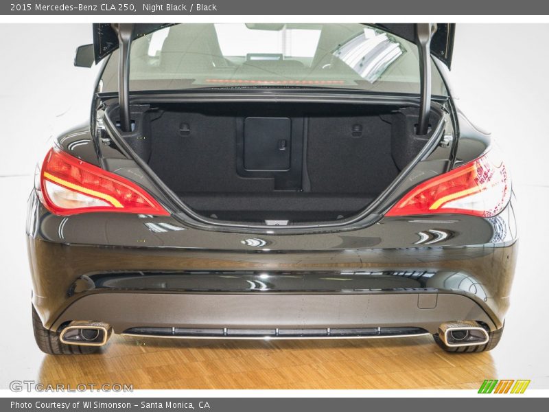 Night Black / Black 2015 Mercedes-Benz CLA 250