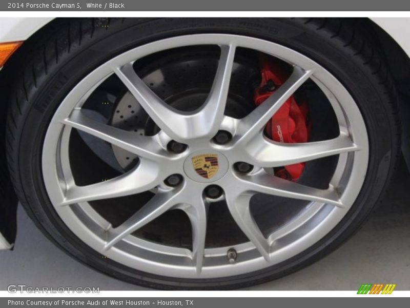 White / Black 2014 Porsche Cayman S