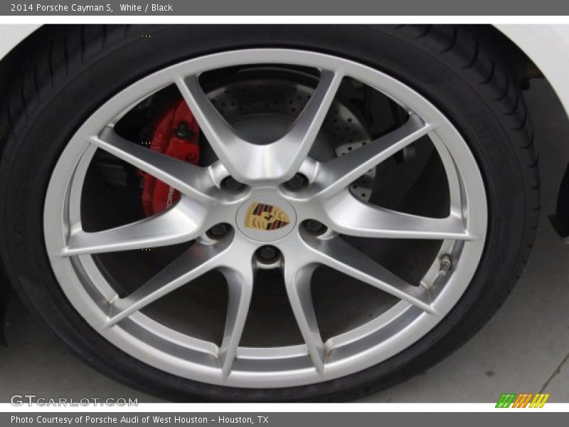 White / Black 2014 Porsche Cayman S