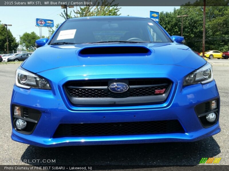 WR Blue Pearl / Carbon Black 2015 Subaru WRX STI