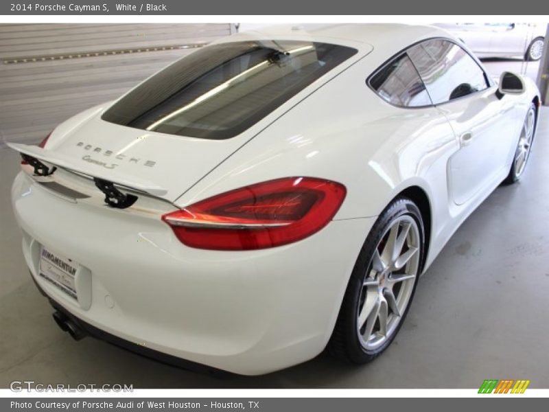 White / Black 2014 Porsche Cayman S