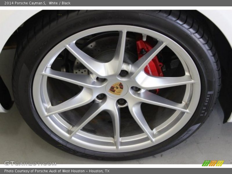 White / Black 2014 Porsche Cayman S
