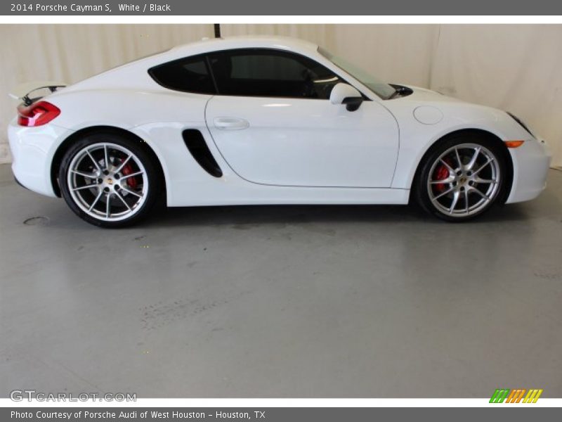 White / Black 2014 Porsche Cayman S