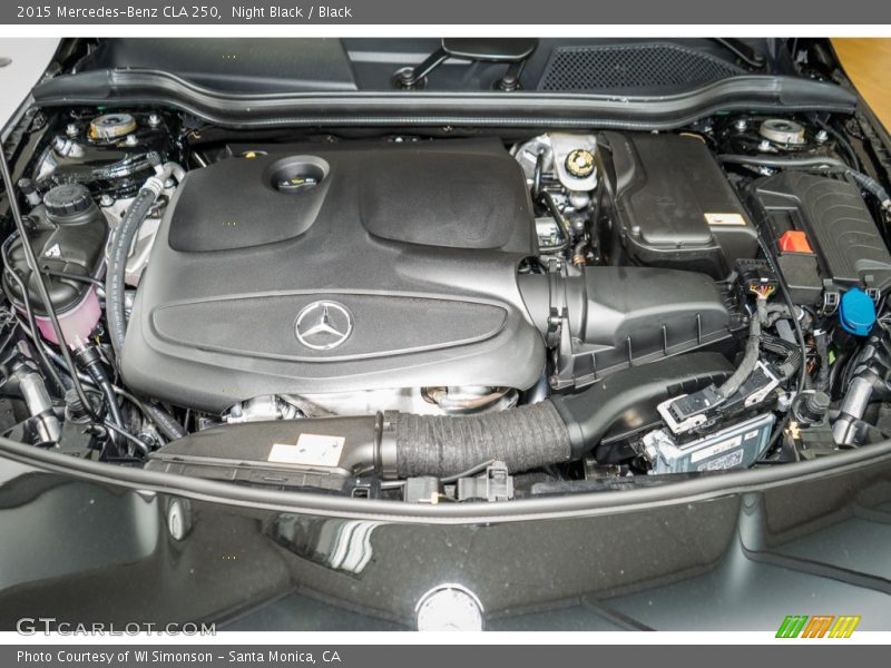Night Black / Black 2015 Mercedes-Benz CLA 250