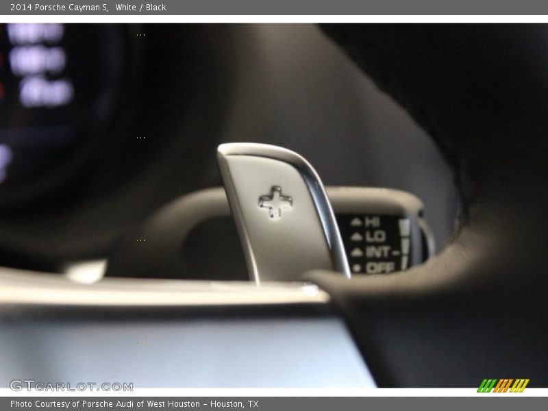 White / Black 2014 Porsche Cayman S