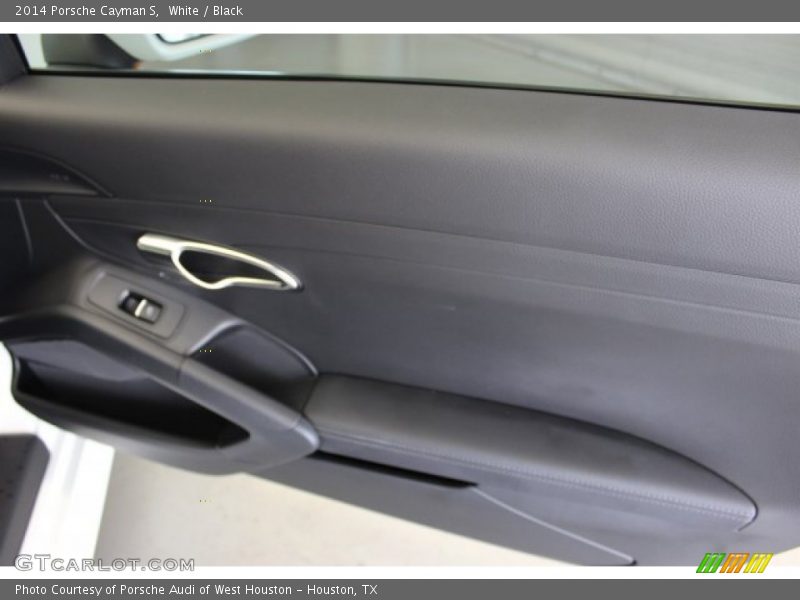 White / Black 2014 Porsche Cayman S