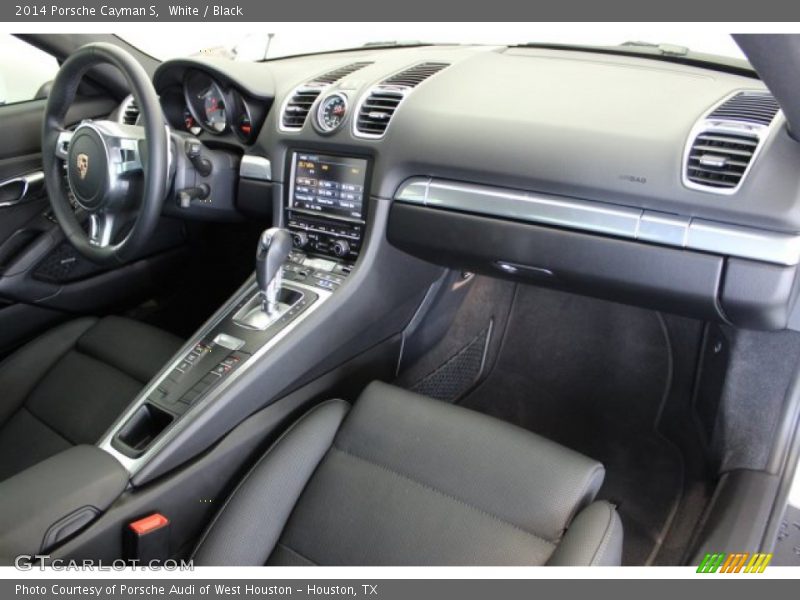 White / Black 2014 Porsche Cayman S