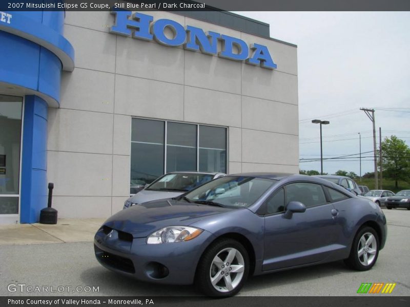 Still Blue Pearl / Dark Charcoal 2007 Mitsubishi Eclipse GS Coupe