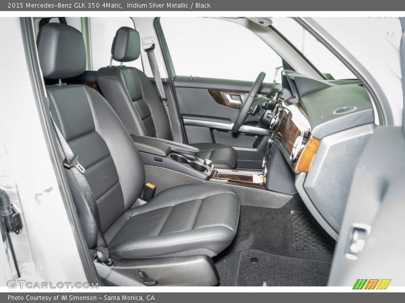 Iridium Silver Metallic / Black 2015 Mercedes-Benz GLK 350 4Matic