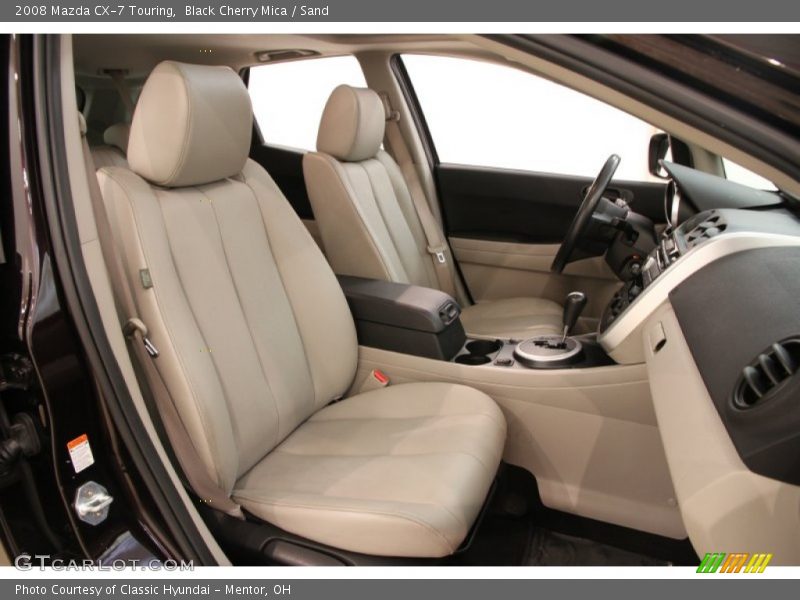 Black Cherry Mica / Sand 2008 Mazda CX-7 Touring