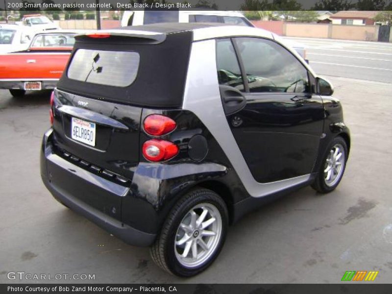 Deep Black / Design Black 2008 Smart fortwo passion cabriolet