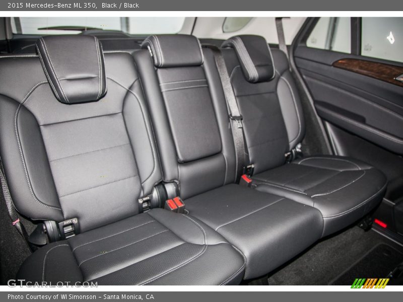 Black / Black 2015 Mercedes-Benz ML 350