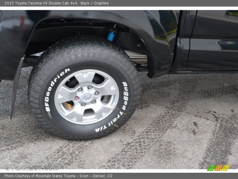 Black / Graphite 2015 Toyota Tacoma V6 Double Cab 4x4