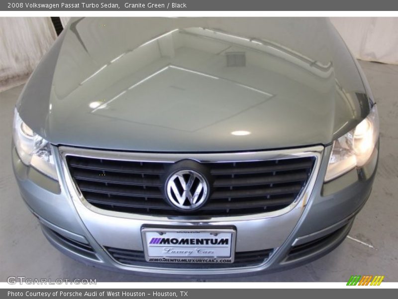 Granite Green / Black 2008 Volkswagen Passat Turbo Sedan