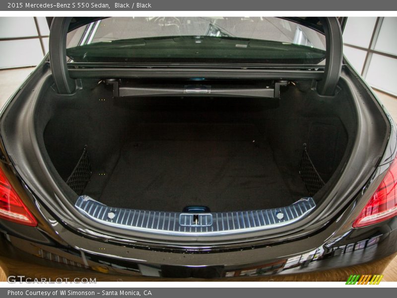 Black / Black 2015 Mercedes-Benz S 550 Sedan