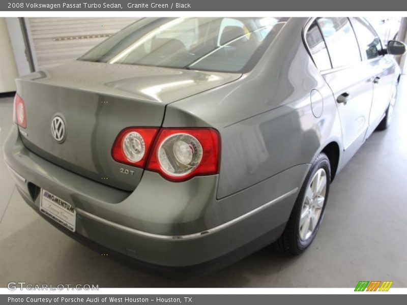 Granite Green / Black 2008 Volkswagen Passat Turbo Sedan