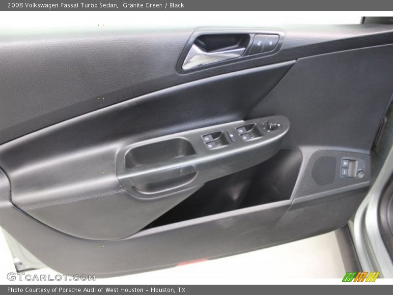 Granite Green / Black 2008 Volkswagen Passat Turbo Sedan