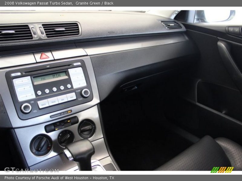 Granite Green / Black 2008 Volkswagen Passat Turbo Sedan