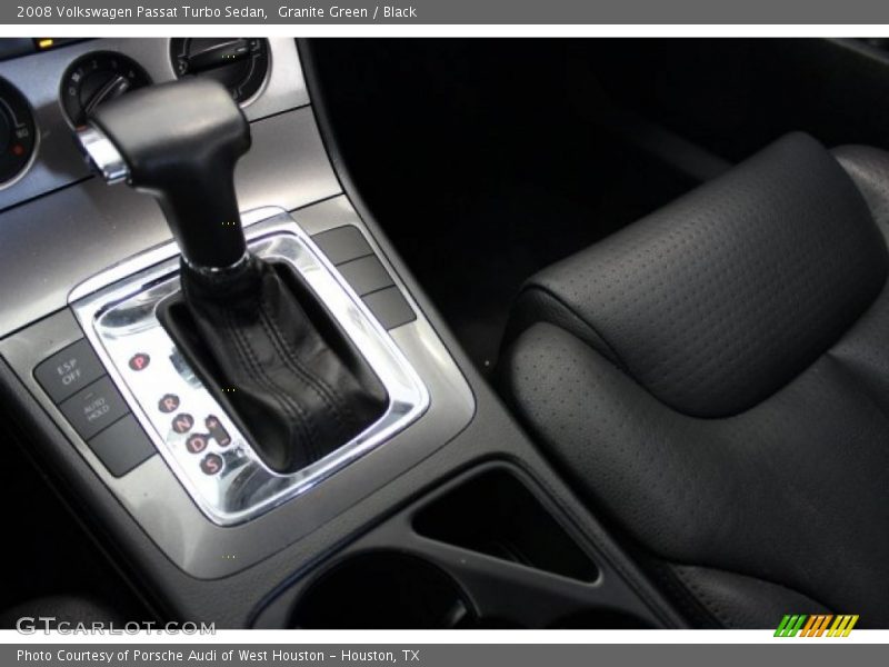 Granite Green / Black 2008 Volkswagen Passat Turbo Sedan