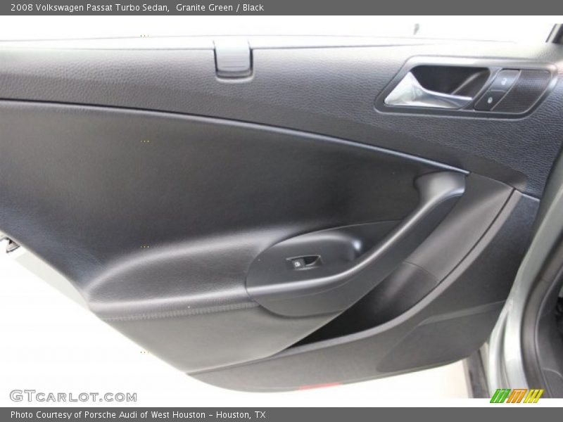 Granite Green / Black 2008 Volkswagen Passat Turbo Sedan