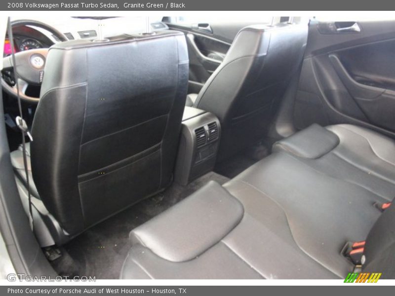 Granite Green / Black 2008 Volkswagen Passat Turbo Sedan