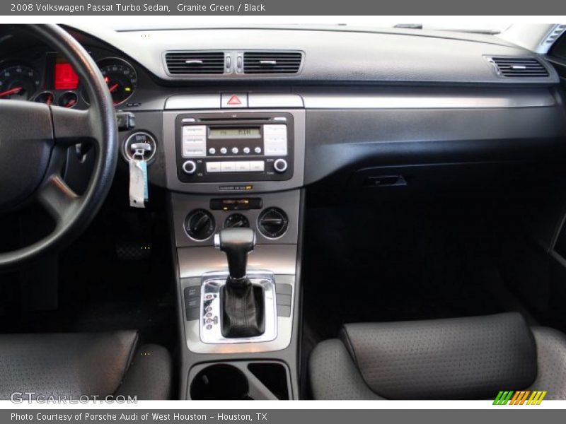 Granite Green / Black 2008 Volkswagen Passat Turbo Sedan