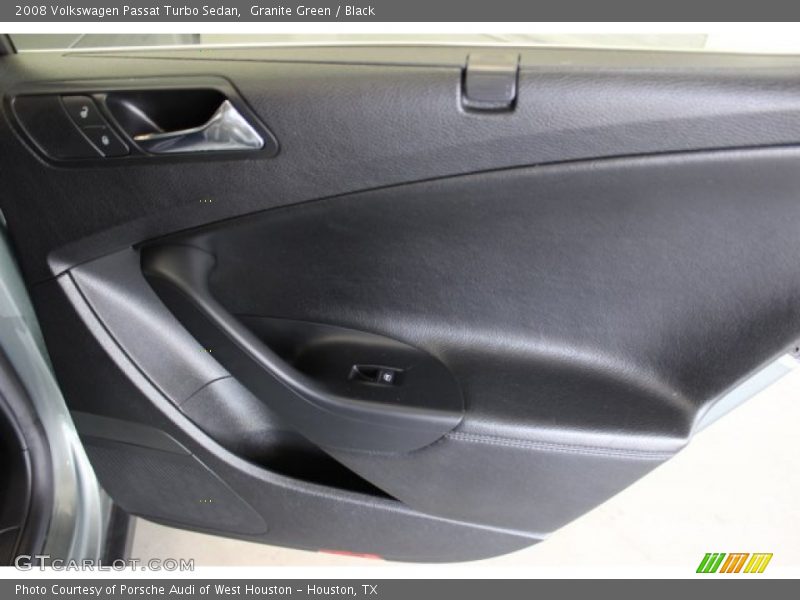 Granite Green / Black 2008 Volkswagen Passat Turbo Sedan